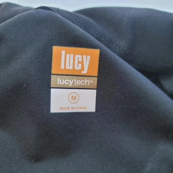 Women’s Black Lucy Tech Athletic Full Zip Long Sleeve Stretch Full Zip Dry sz M - Picture 6 of 9